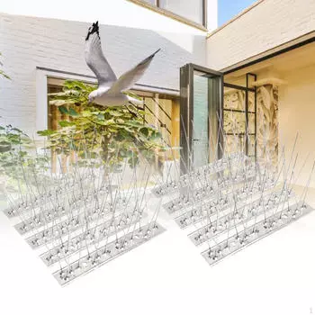 10 шт., уличные шипы для птиц, средства отпугивания животных для садовых ворон, птиц