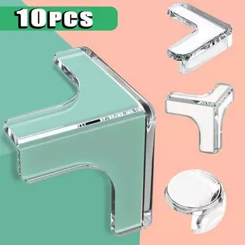 10 шт. улучшенная защита для углов, защита для детей, силиконовые защитные уголки и края, расширенная утолщенная защита для углов мебельного стола 10PCS