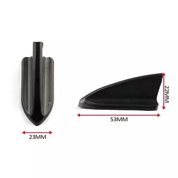 10 шт. универсальная крыша автомобиля акулий плавник декоративная антенна крышка спойлер автомобильные принадлежности ремонтные детали