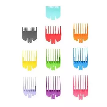 10 шт. универсальная машинка для стрижки волос ограничитель расчески направляющие ограничитель расчески триммер защитные насадки профессиональные парикмахерские инструменты