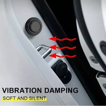 10 шт. Универсальная прокладка для двери автомобиля, предотвращающая столкновение, утолщенная амортизирующая буферная подушка для улучшенной защиты и украшения