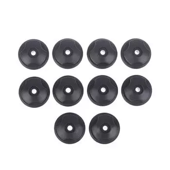 10 шт. универсальная сетка для хранения багажа на заднем багажнике автомобиля, зажим, крючок, кольцо для крепления, петля, органайзеры для салона автомобиля, крючки, аксессуары чёрный