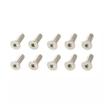 10 шт. универсальные автомобильные винты декоративные шайбы болт M6 автомобильная модификация прокладка винт бампер двигатель вогнутые винты крепеж