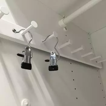 10 шт. универсальные прищепки для одежды, влагостойкие зажимы для одежды из нержавеющей стали для подвешивания одежды для дома чёрный