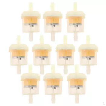 10 шт. Универсальный фильтр топливной магистрали для мотоцикла, велосипеда, квадроцикла, 7 мм