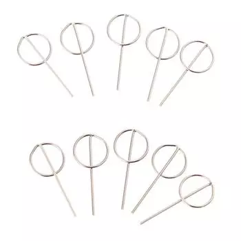 10 шт. универсальный инструмент для извлечения лотка для SIM-карт, игла для извлечения ключа