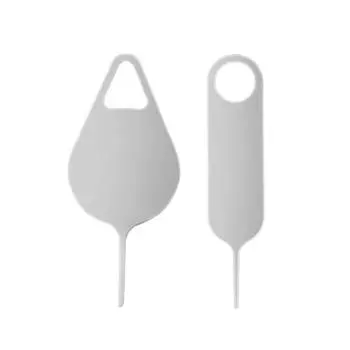 10 шт. Универсальный инструмент для извлечения лотка SIM-карты, ключ-пин, игла из нержавеющей стали, эжектор для мобильного телефона, смартфона