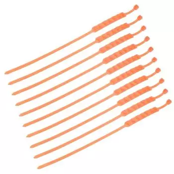 10 шт./упак. аварийный трос для шин и колес, противоснежная цепь, регулируемые цепи для автомобиля чёрный