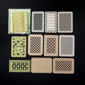 10 шт./упак. Материал для скрапбукинга Бумага Фон для скрапбукинга Бумага для коллажа ручной работы D