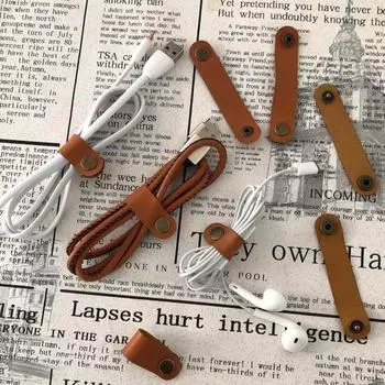 10 шт./упак. органайзер для хранения шнуров, обертка, кабельный менеджмент, подарок для мужчин, кабельные ремни, цифровой кабель 10PCS