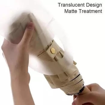 10 шт./упак. пластиковый чехол для хранения зонтика, матовый полупрозрачный, герметичный, водонепроницаемый, водонепроницаемый, широко используемый чехол, сумка для дома