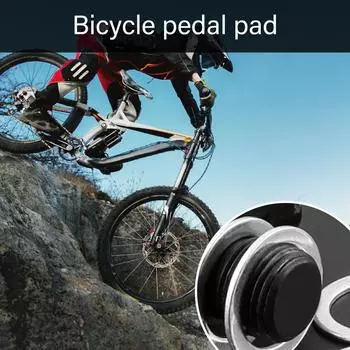 10 шт./упак. прокладка педали велосипеда из нержавеющей стали, набор для замены шайб педали велосипеда для горного велосипеда, шоссейных велосипедов 10PCS