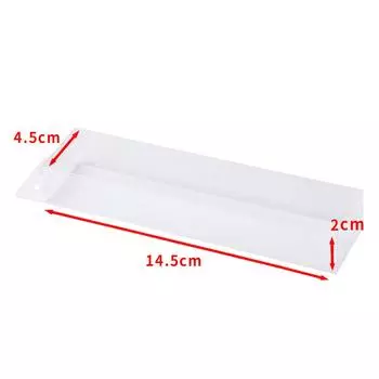 10 шт., упаковочная коробка для домашних животных HENGJIA, прозрачный пластиковый чехол, коробка для хранения рыболовных приманок, воблера, 13,1*4*2,1, 14,5 см*5*2,4 см