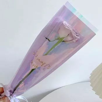 10 шт., упаковочная сумка для букета, цветочная упаковка, подарочная сумка для цветов, целлофановая упаковочная сумка, день матери