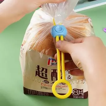 10 шт., уплотнительный ремень для пищевых пакетов, уплотнительный зажим для свежести, регулируемые зажимы, уплотнитель для хранения