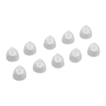 10 шт. усилитель звука закрытые купольные однослойные двойные отверстия силиконовые сменные беруши S 8mm / 0.31in
