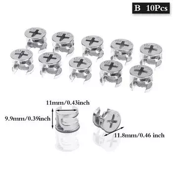 10 шт. утолщение три в одном разъем эксцентриковое колесо / оборудование / разъем 11*9.9*11.8mm