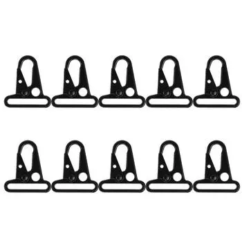 10 шт. увеличенные зажимы для рта, электрическая паровая обработка, высокопрочный сплав, прочный крючок HK для