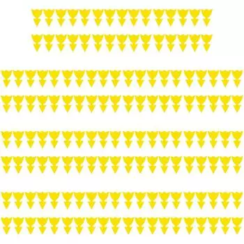 10 шт. Водонепроницаемые ловушки для мух, липкие доски, наклейки для насекомых-убийц (Тюльпан)