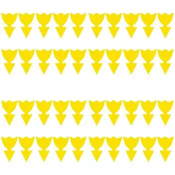 10 шт. Водонепроницаемые ловушки для мух, липкие доски, наклейки для насекомых-убийц (Тюльпан) #C