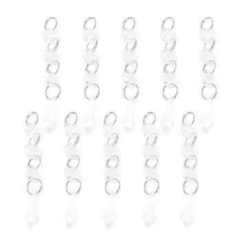 10 шт. в упаковке акриловые бусины нити люстры бусины лампы цепи свадебное украшение вечеринки