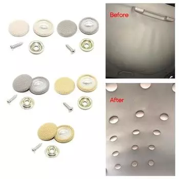 10 шт. в упаковке кнопки для ремонта обшивки потолка автомобиля универсальные заклепки фиксатор крепежный зажим крышка винта потолка автомобиля фиксированный