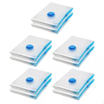 10 шт. вакуумных пакетов для хранения, экономящих место, самоуплотняющихся, компрессионных пакетов для кукол Pump Only