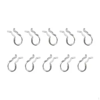 10 шт. велосипедные дисковые тормозные колодки, осевые болты, штифты, фиксирующие пружинные зажимы, металлический ремонтный тормоз Silver