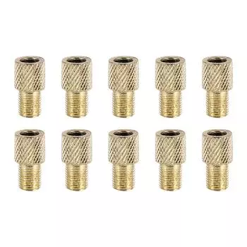 10 шт. велосипедные латунные адаптеры трубка насос соединитель клапан преобразователь насос инструменты шиномонтаж