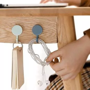 10 шт. вешалка для одежды настенный небольшой крючок декоративный держатель для ключей шляпа шарф сумка вешалка для хранения вешалка для ванной комнаты декоративная розовый