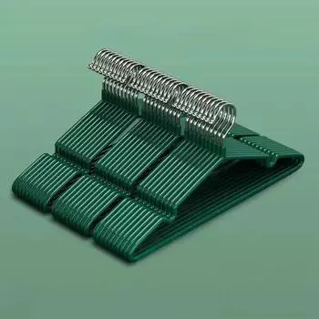 10 шт. вешалки для домашней сухой одежды, вешалка для одежды из нержавеющей стали, органайзер для одежды 10Pcs белый