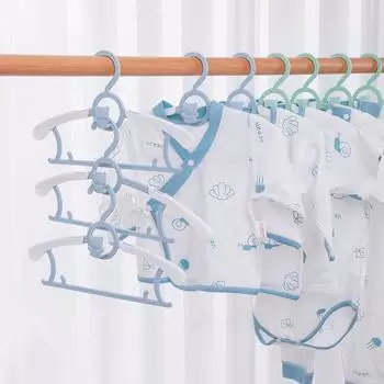 10 шт. вешалок для детской комнаты, выдвижная детская вешалка для одежды, нескользящая вешалка для белья, детские штаны для одежды новорожденных малышей розовый