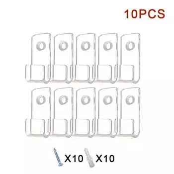 10 шт. виниловых пластинок дисплей полка настенное крепление минималистский акриловый виниловый держатель настенная пластинка настенная подставка для альбомов компакт-дисков