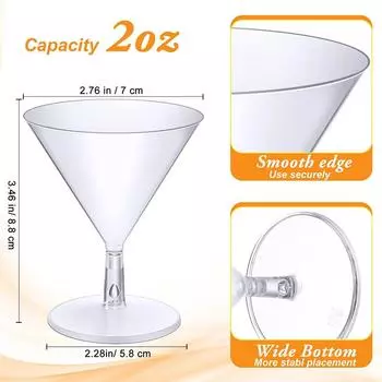 10 шт. винная вечеринка шампанское коктейль пластиковый шампанское одноразовый бокал пивные чашки виски праздничная посуда