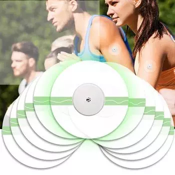 10 шт. водонепроницаемые клейкие патчи, крышки датчиков, прозрачная лента Cgm Overpatch-Tape Transparent Round