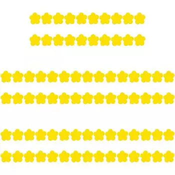 10 шт. водонепроницаемые ловушки для мух, клейкая доска для насекомых, наклейка-убийца (Цветок)