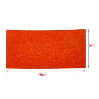 10 шт. войлочных буферных мягких полосок, скребок, сменная виниловая пленка для автомобиля, красная