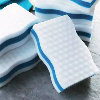 10 шт., волшебная губка-ластик, инструмент для чистки, наждачная губка высокой плотности для кухни, офиса, ванной комнаты, меламиновый нано-очиститель