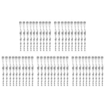 10 шт. вращающийся ветряной колокольчик безопасный светоотражающий подвесной для сельской местности (Серебряный) КДЕ