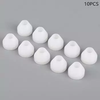10 шт. втулок для ручек Белые втулки для ручек Антипригарные втулки для ручек Синтетические втулки