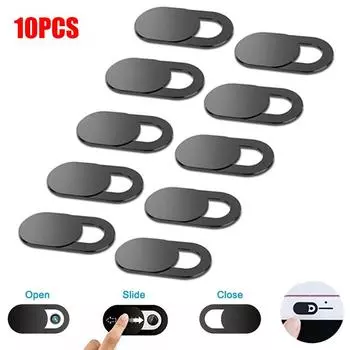 10 шт., выдвижная крышка для объектива телефона, крышка для веб-камеры ноутбука, слайдер, телефон, антишпион, для iPad, ПК, Macbook, планшетов, линзы, наклейка на конфиденциальность