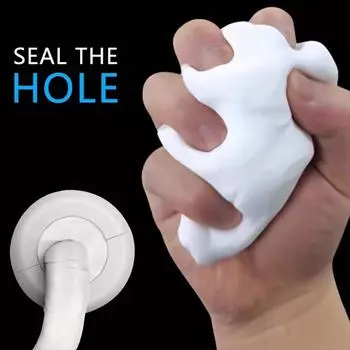 10 шт. высококачественного водонепроницаемого герметика для ремонта отверстий в стенах - глина для ремонта сухих стен для прочного ремонта, заполнитель щелей для самостоятельного ремонта и реконструкции дома 10pcs-30g/0.06lb белый