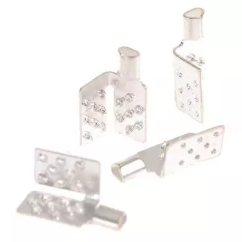 10 шт., высококачественные электрические зажимы для пленки с подогревом пола, соединительные зажимы Onesize