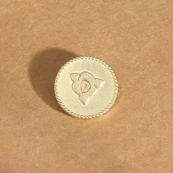 10 шт. высококачественных металлических пуговиц, мужская и женская одежда, пальто, блейзеры, круглые золотые пуговицы, универсальные, изысканные шерстяные пуговицы 18Mm gold