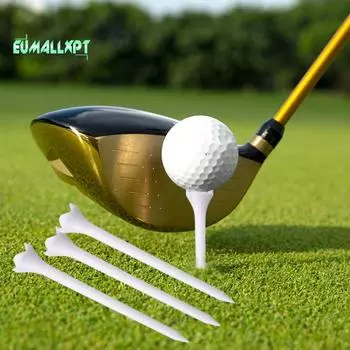 10 шт. высокостабильные пластиковые футболки для гольфа — низкое трение, многоразовые, простая установка, длинные футболки, тренировочное пособие L