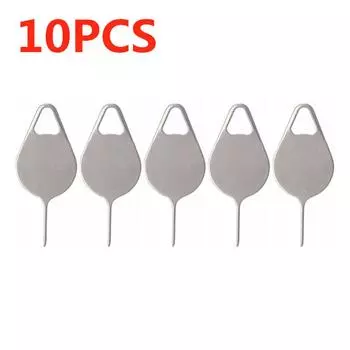 10 шт., выталкиватель лотка для SIM-карты, инструмент для удаления открытого ключа для телефона IPhone Samsung