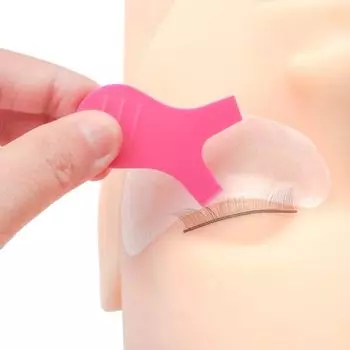 10 шт. Y-образные щипцы для завивки ресниц, силиконовые подушечки для завивки ресниц, аксессуары для подъема ресниц, щетка для чистки ресниц, инструмент для наращивания ресниц