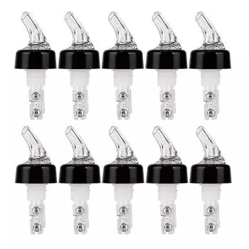 10 шт. заглушка для винного носика для ликера 30 мл, пробка для бутылки, диспенсер чёрный