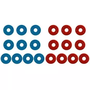 - 10 шт. замки для гитарных ремней, силиконовые противоскользящие блоки для любителей гитары (синий