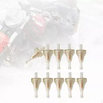 10 шт., запчасти для ремонта встроенных топливных фильтров для мотоциклов, премиум-класса, для квадроциклов, мотоциклов-внедорожников